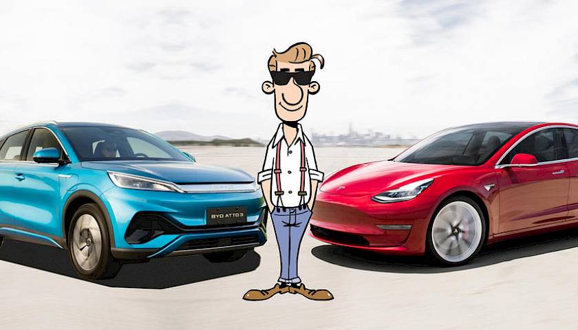 Maksas investuoja: „Tesla“ juokėsi iš BYD, bet dabar šypsena dingo