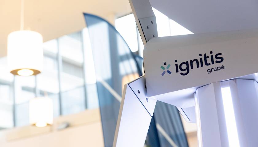 „Ignitis grupė“ rezultatus pasitinka nublokšta į 16 mėnesių žemumas