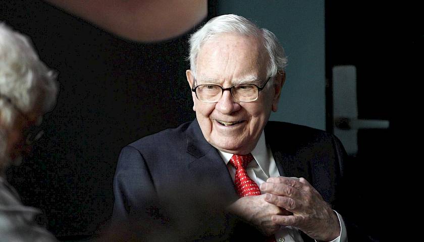 Kad „Berkshire Hathaway“ akcijos per brangios, mano ir pats W. Buffettas