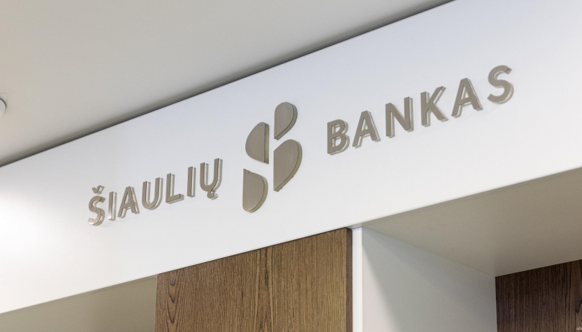 Baltijos birža: investuotojai įvertino naują Šiaulių banko pavadinimą