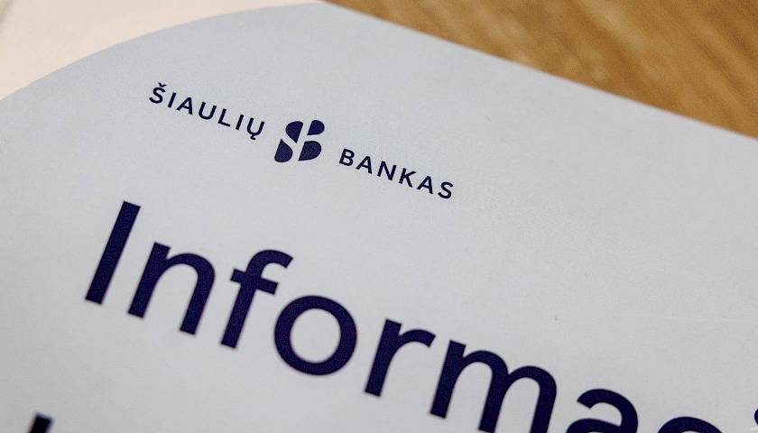 Baltijos birža: Šiaulių banką geriausiai vertina latvių analitikas