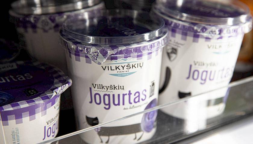 Baltijos birža: Vilkyškių pieninės ralis