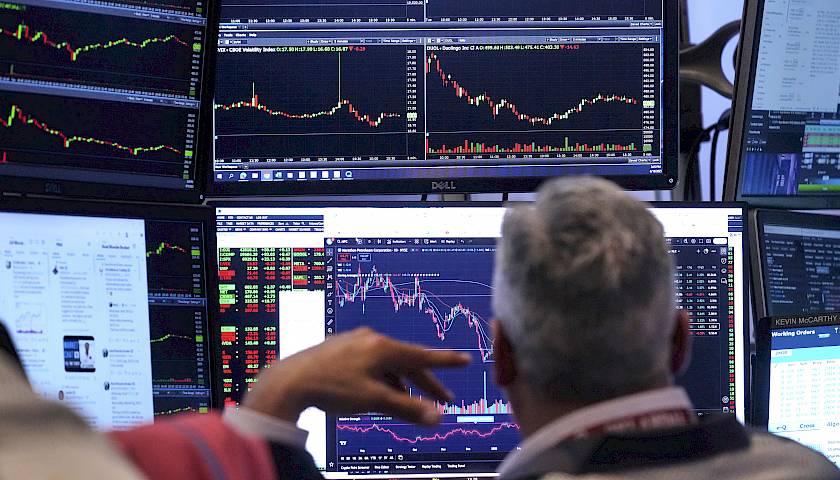 Volstrito investuotojai optimistiškai žvelgia į JAV akcijų rinką