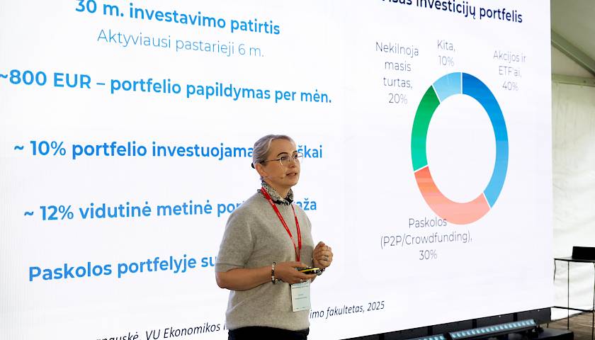 Į paskolas investuojanti N. Ramanauskė: rami „melžiama karvutė“ generuoja 12% grąžą