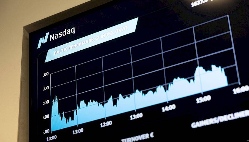 Baltijos birža: investuotojai nusiteikę parduoti