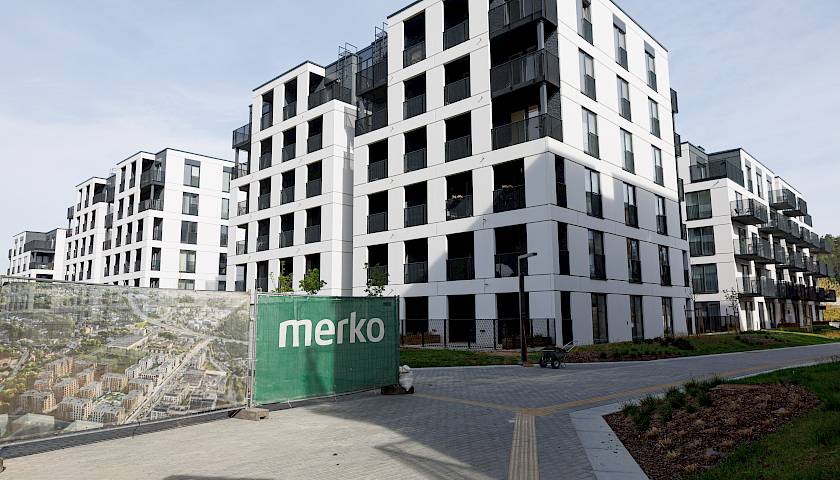 Baltijos birža: „Merko Ehitus“ pajamos smuko iki žemiausio lygio nuo 2021-ųjų