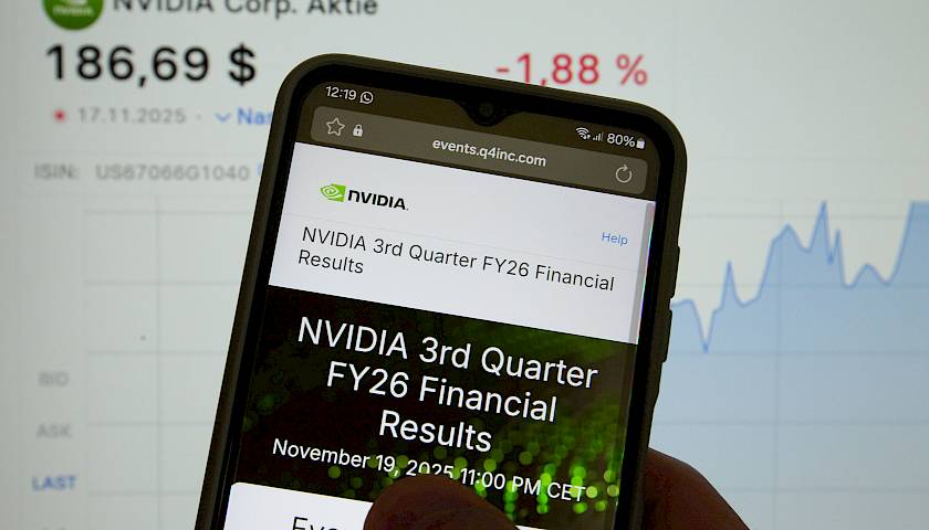 „Nvidia“ rezultatai jos rinkos vertę gali supurtyti 320 mlrd. USD